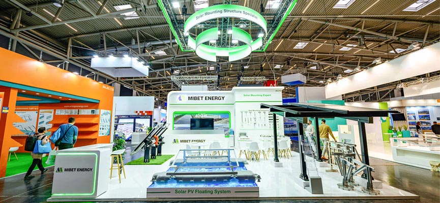 Mibet Energy booth