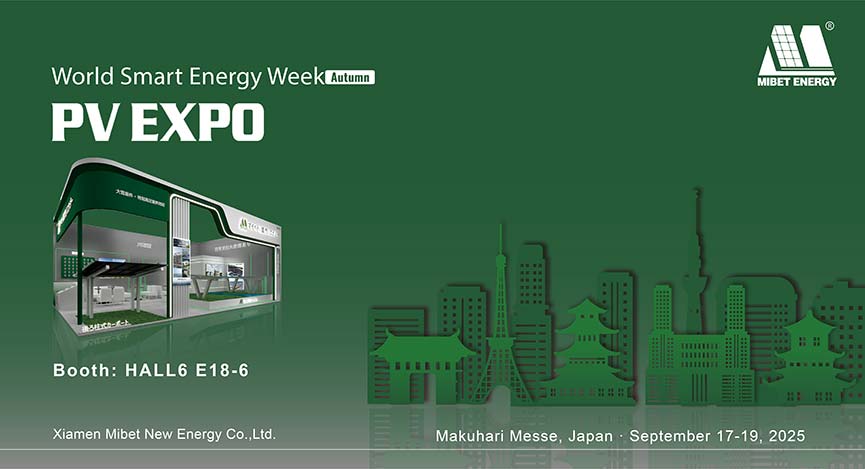 Meet MIBET ENERGY at PV EXPO Autumn