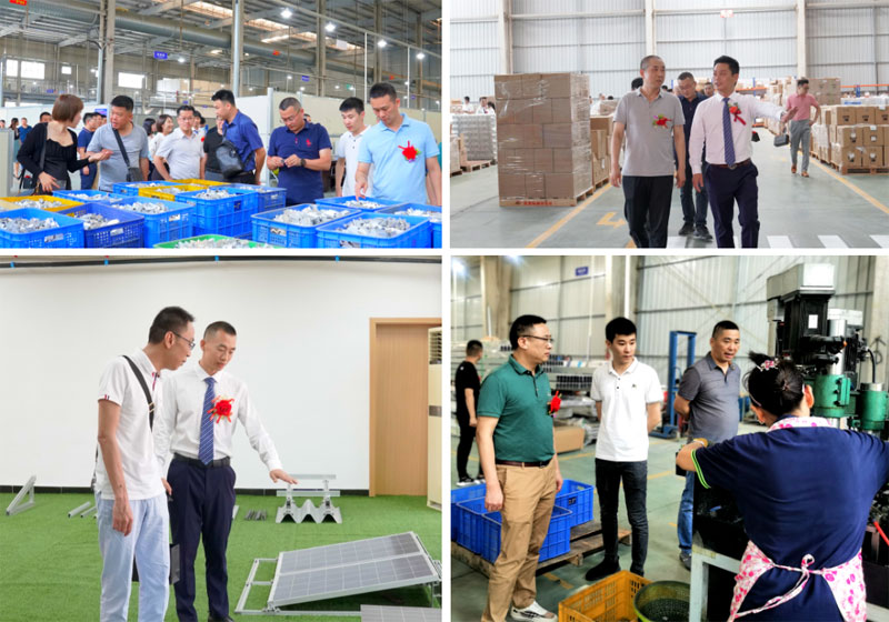 Visit the new factory