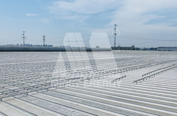 A 17.5MW Metal Roof PV Project Supplied by Mibet Energy Eases the Worry of Enterprise about Electricity Consumption