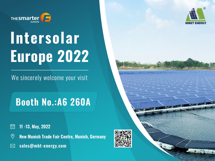 Meet with Mibet at Intersolar Europe 2022, Munich, Germany