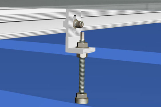 Metal Roofing L Feet and Hanger Bolt Kit