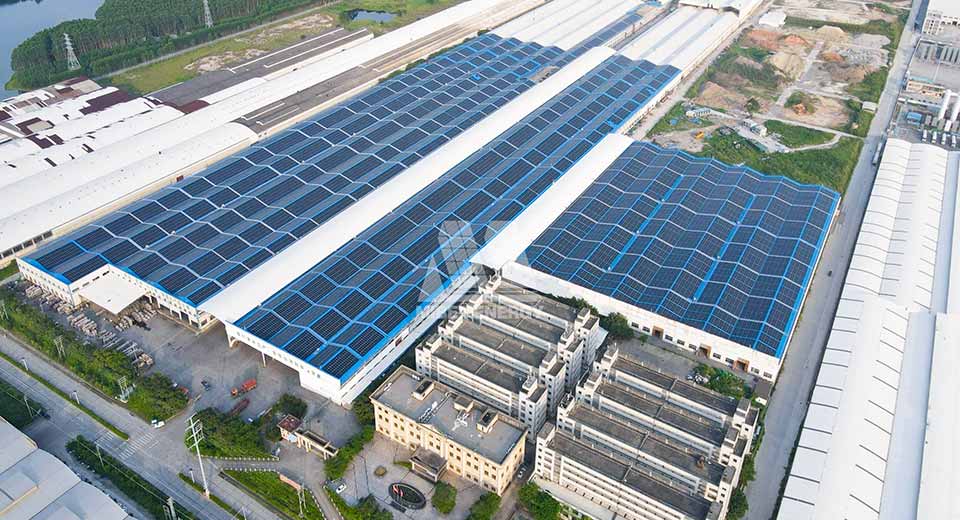 21.5 MW Roof Project Completed in Guangdong, China