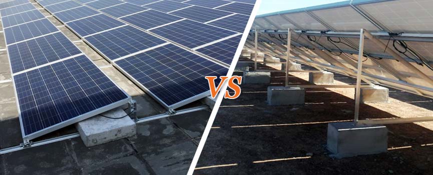 ballasted VS. Ground Solar System