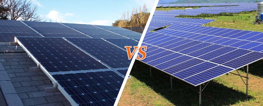 Ground-Mounted Solar Panels vs Roof-Mounted
