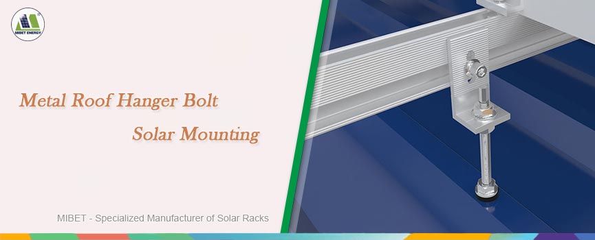 Metal Roof Hanger Bolt Solar Mounting
