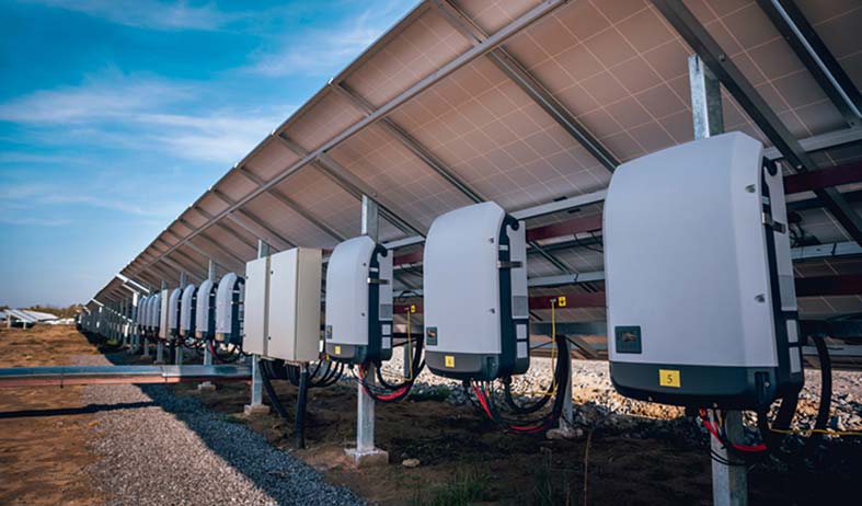 Solar Grid-tie Inverter Array