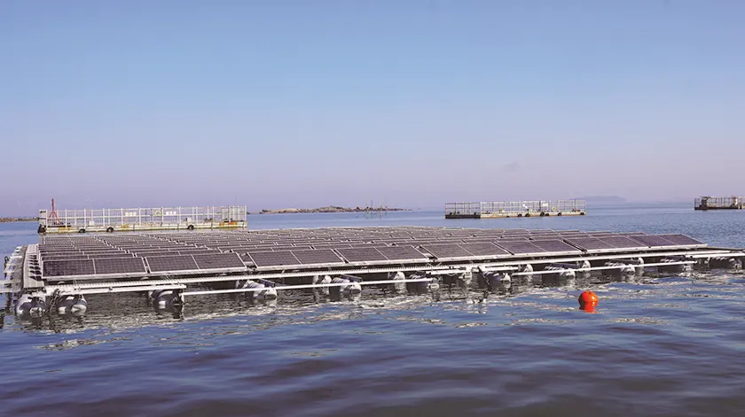 Mibet Nearshore Floating PV Demonstration Project