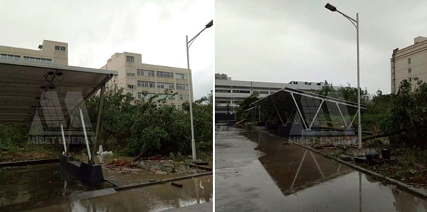 MRac off grid carport works well after Meranti