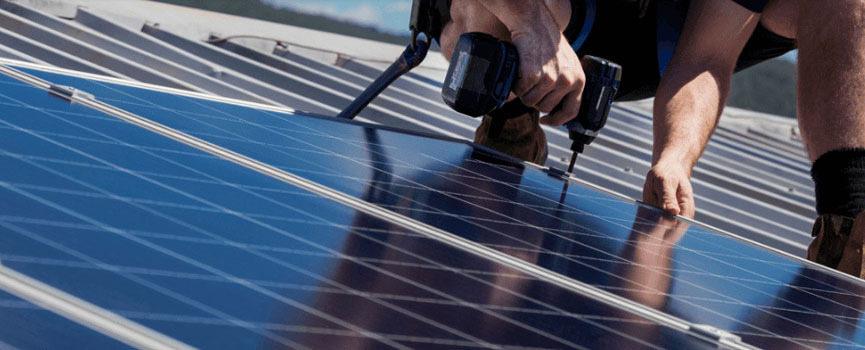 How to mount solar panels