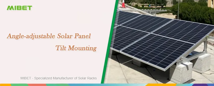 Angle-adjustable Solar Panel Tilt Mounting