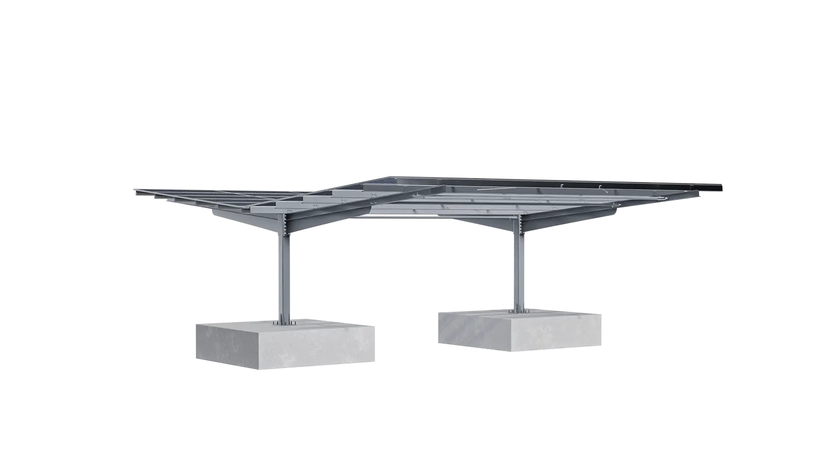 Single-Post Solar Carport System