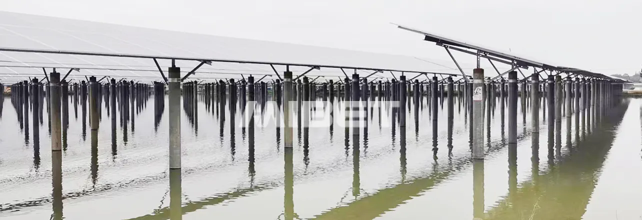 50MW Fishery-Solar Hybrid Racking, Kaiping, China
