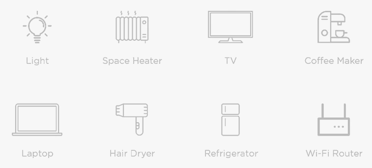 Appliances that use solar power to generate electricity