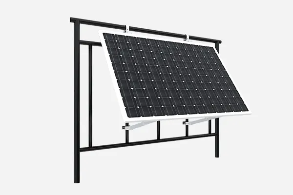 Balcony Railing Solar Panel Mounting System