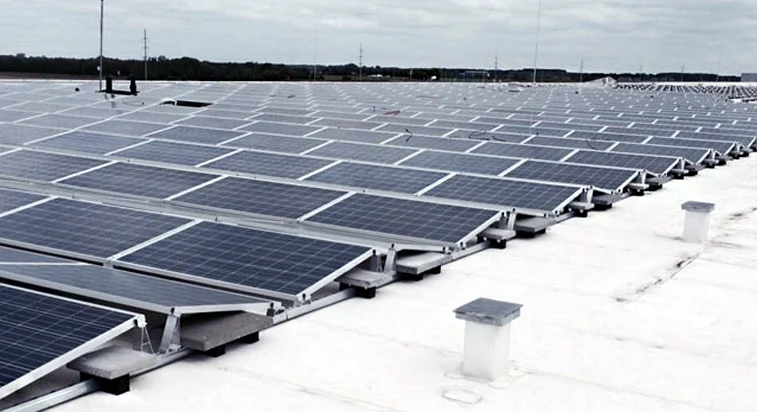 Flat Roof Solar Project (East-West)
