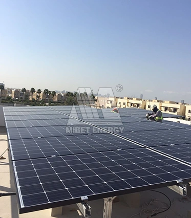 1.02 MW Flat Roof PV Project in Dubai, UAE