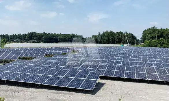 1.5 MW Ground Solar Project in Ibaraki Prefecture, Japan