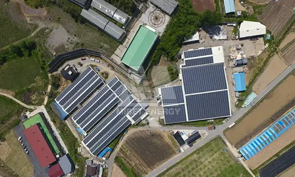 1.5 MW Metal Rooftop PV Project in Korea