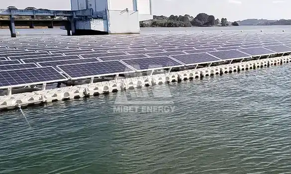 136 KW Floating Solar Project in Brazil