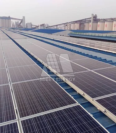 14 MW Metal Rooftop PV Project in Yingkou, China