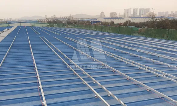 14 MW Metal Rooftop PV Project in Yingkou, China