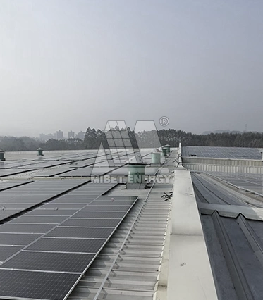 2.2 MW Metal Rooftop PV Project in Qingyuan, China
