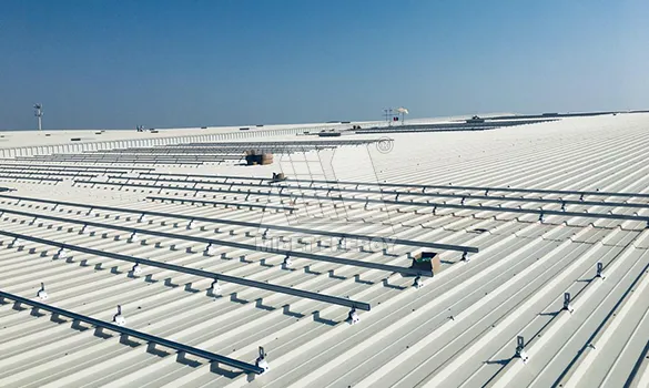 3 MW Metal Rooftop PV Project in Dubai, UAE