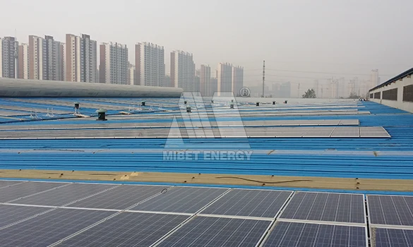 3.58 MW Metal Rooftop PV Project in Wuxi, China