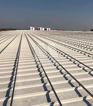 34.5 MW Metal Tile Rooftop PV Project in Chuzhou, China