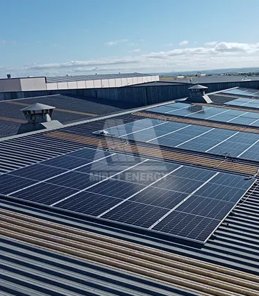 4 MW Metal Roof Solar Project in Spain
