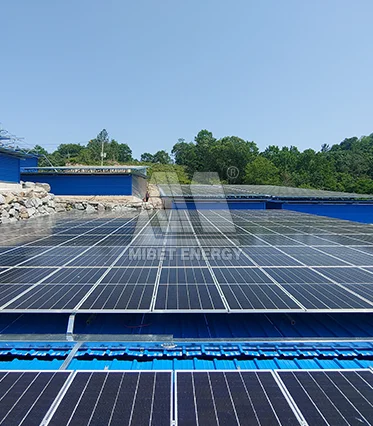 500 kW Metal Tile Roof PV Project in Korea