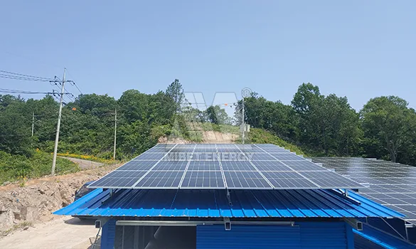500 kW Metal Tile Roof PV Project in Korea