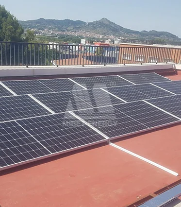 557 kW Flat Roof PV Project in Spain