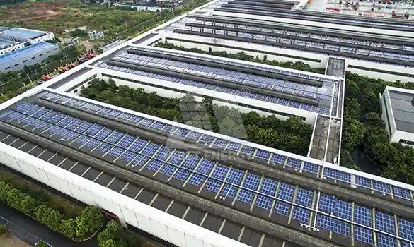 6 MW Metal Rooftop PV Project in Ningxiang, China