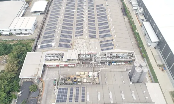 682 kW Metal Rooftop PV Project in Indonesia