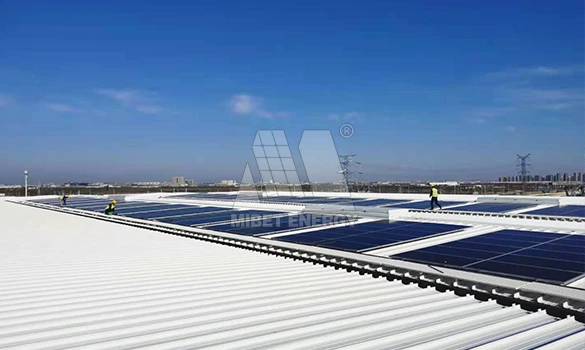 7 MW Metal Rooftop PV Project in Tianjin, China