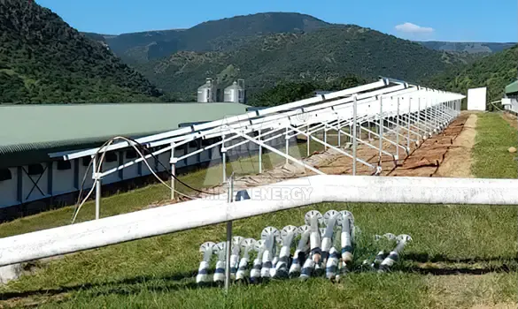 740 kW Ground-mounted PV Project in South Africa