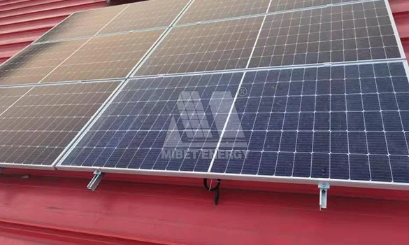 9.06 MW Metal Rooftop PV Project in Xi'an, China