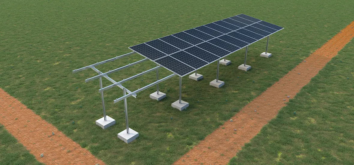 Application example of ground PV system GT7