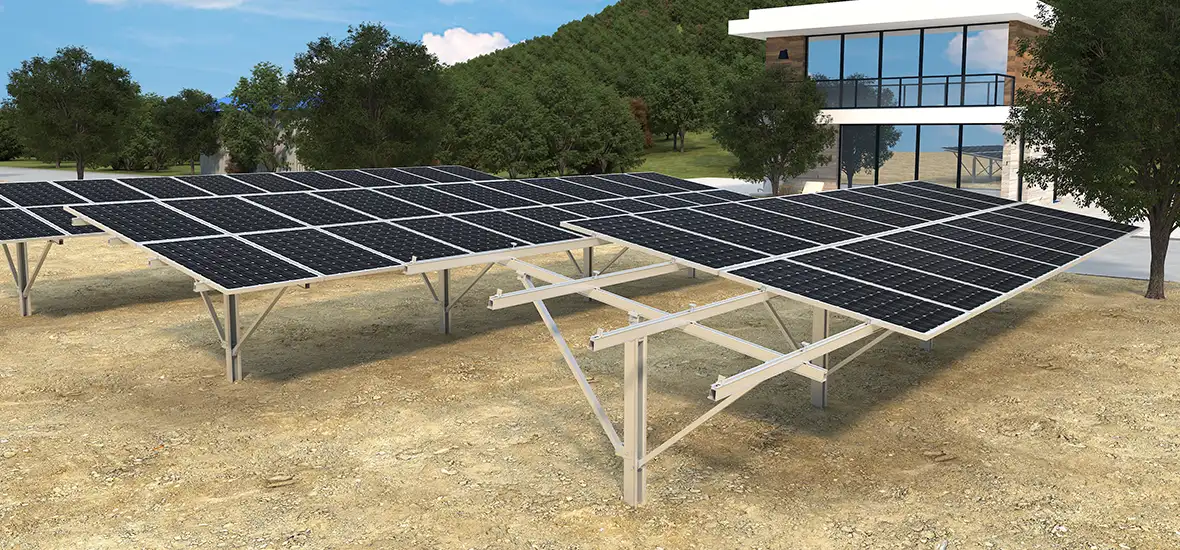 Application example of ground PV system PGT2