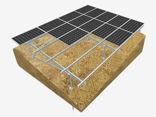 Solar Ground Mounting System for Slope (Hillside)