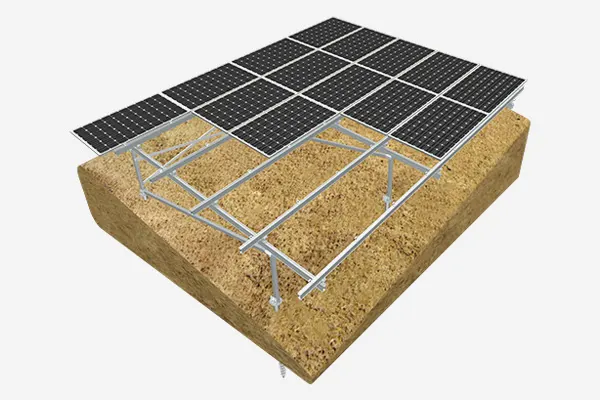 Solar Ground Mounting System for Slope (Hillside)