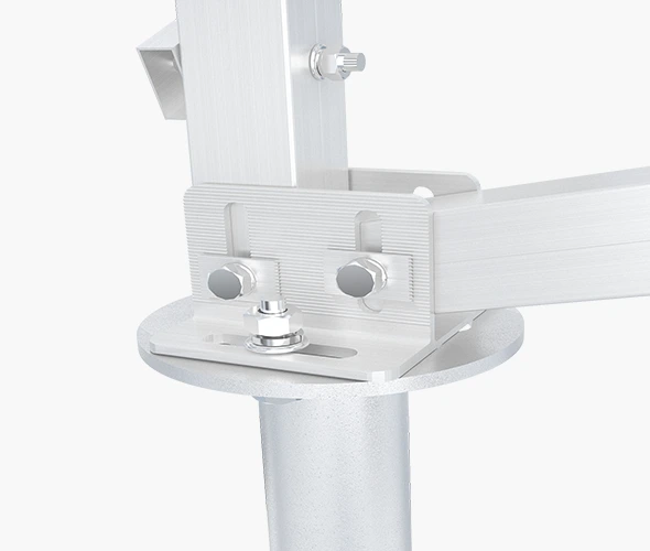 Solar Ground Mounting System for Slope (Hillside) Details