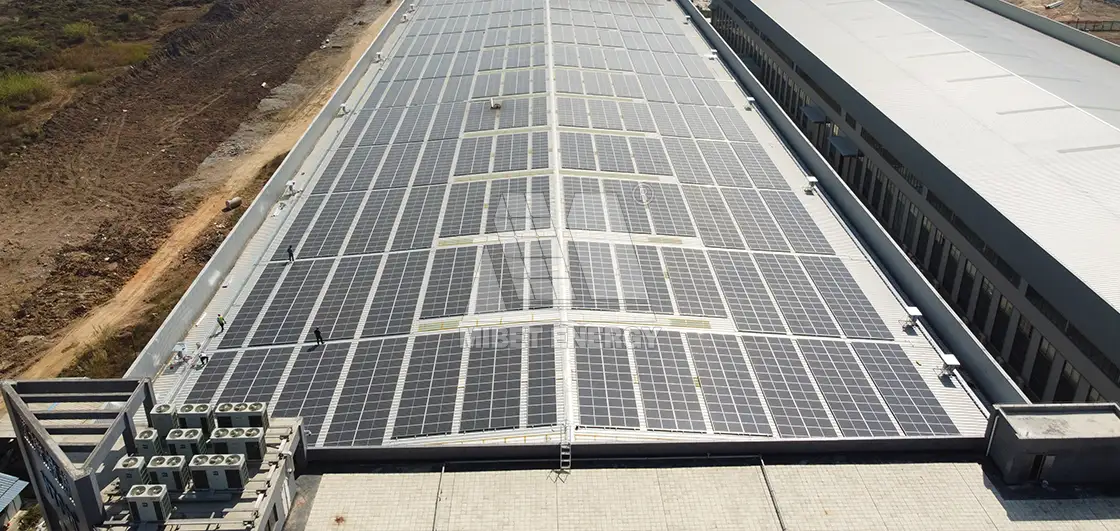 3.5 MW Metal Rooftop PV Project in Jiangmen, China