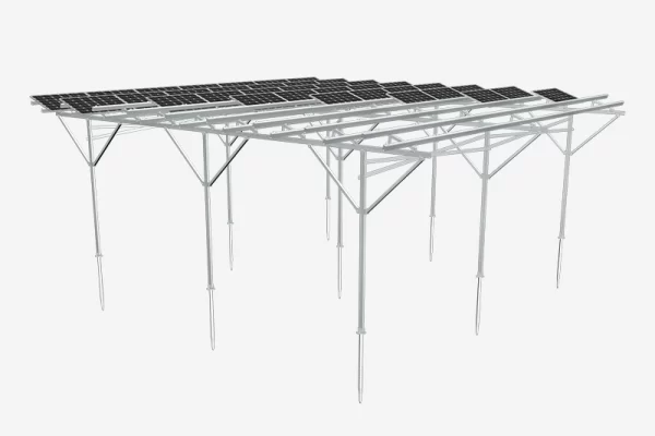 Agricultural Farmland Solar Mounting System