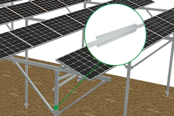 Agricultural Farmland Solar Mounting System