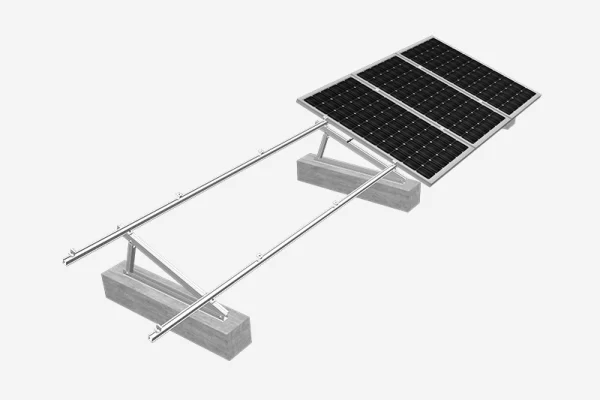 Flat Roof Flexible Adjustable Triangular Solar Mounting System