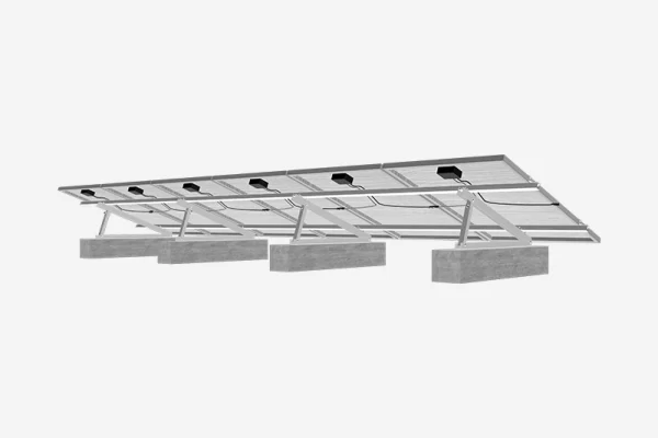 Flat Roof Flexible Adjustable Triangular Solar Mounting System