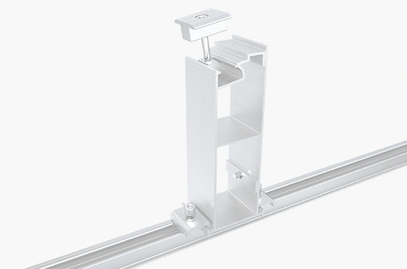 Flat Roof Ballasted Solar Racking System Details